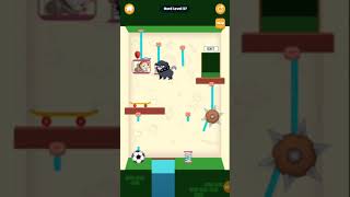 Rescue kitten🐺 Rope puzzle All Levels 37 Android gameplay  #like #subscribe #short video screenshot 3