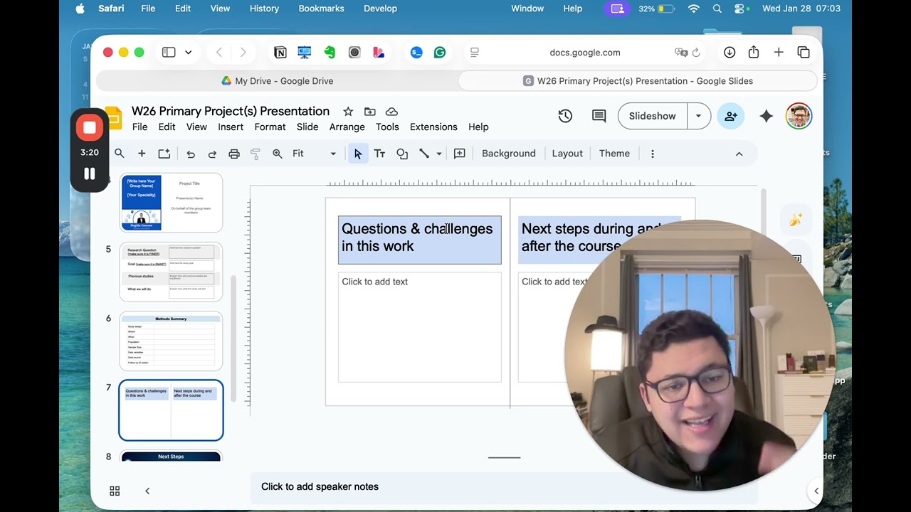 W26 Primary Projects Presentation Announcement - 30 January 2026