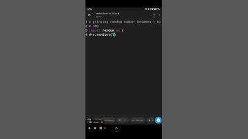 random number between 1 to 100 in python #programming #shorts #youtube #python