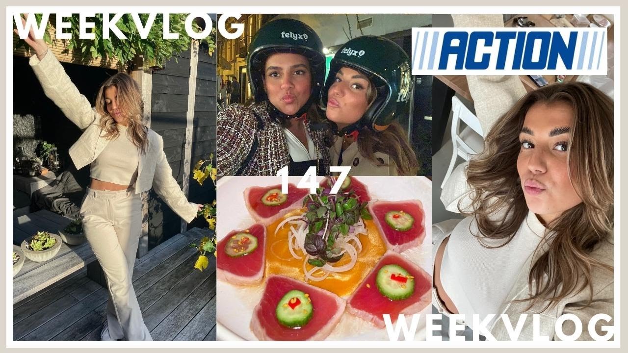 AFGESTUDEERD!!🎓 Action SHOP With Me 🍁 & Veel Uiteten🍣 | Sara Verwoerd
