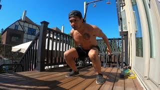 Walkout Push Up - Half Burpee - Jump Squat