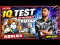😱 Roblox IQ Test LIVE | 99% Log Fail Ho Jaate Hai!  #robolox