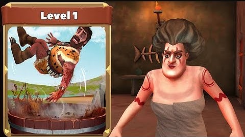 Scary Teacher Stone Age|Dates Gone Wrong Level 1 walkthrough (iOS Android) #misst #gameplaybox