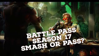 REVIEW Season 17 Battle Pass Apex Legends - smash or pass? #apexlegends #gaming