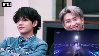 bts reaction to Blackpink WHISTLE BRON PINK Finale Day2 at Seoul