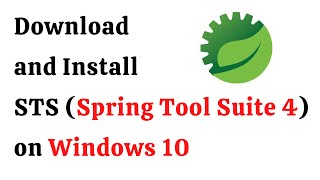 spring tool suite installer download