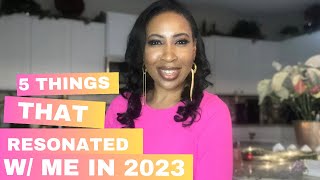 5 Things 2023 Taught Me💋| Intentional Living In 2024💕| #lifelessons #livingwithintention