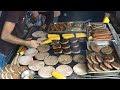 Italy Street Food. Grilled Meat, Roasted Pork, Melted Cheese, Fried Dumplings, Pita Gyros and more