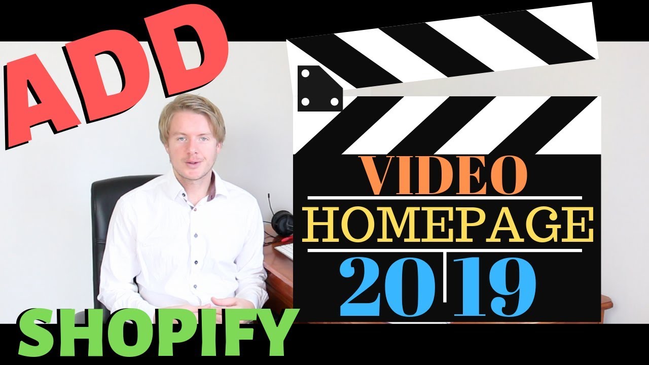 How To Add Video To Shopify Homepage 2019 YouTube