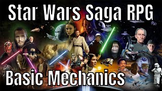 Basic Game Mechanics - Star Wars Saga RPG Game Rules #1 🔴#4k LIVE screenshot 3