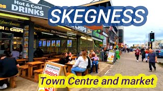 Skegness Town Centre shopping street  #gimbalWalkWithMe