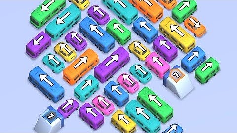 Bus crazy Traffic Jam Puzzle Level 38 Solution Walkthrough