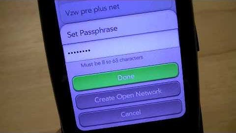 Mobile Hotspot App on Verizon Wireless Palm Pre Plus, Pixi Plus for WiFi Tethering