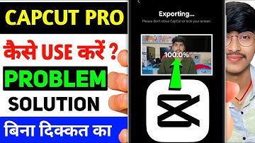 How To Use CapCut pro in iphone | iphone Me CapCut Kaise Use Kare | Export Problem Solution 