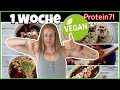 1 Woche lang VEGAN (Mo-Fr) - High Protein für Muskelerhalt ?! Ist dies möglich? (XXL Food Diary)