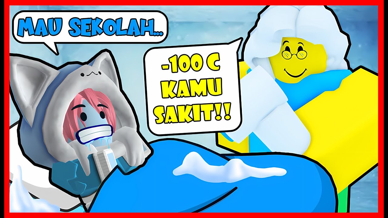 ATUN MAU SEKOLAH TAPI GA DI KASIH GUYS !! Feat @MOMON Roblox