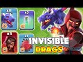 Invisibility Spell is OP With Dragons! | #clashofclans