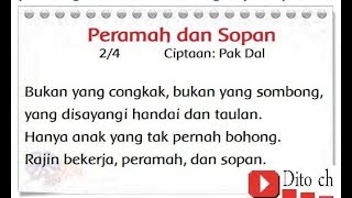 Pencipta lagu peramah dan sopan