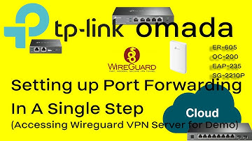LC15: Port Forward with TP-Link Omada ER-7206 ER-605, using Wireguard VPN Server for Demo