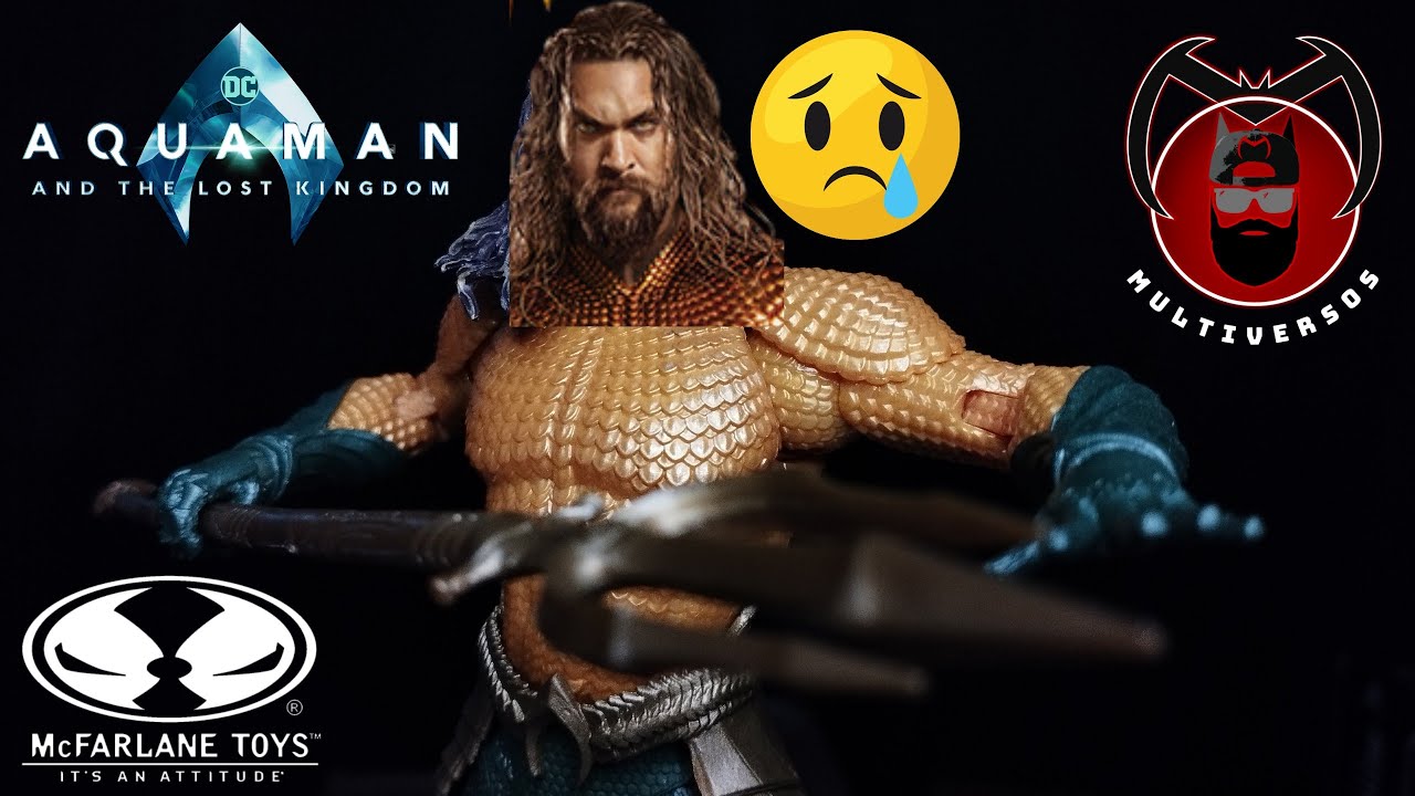 Aquaman and The Lost Kingdom Action Figures by McFarlane Toys