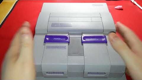 Super Nintendo® ©1991 | Cleaning - No Restoration Needed