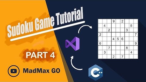 Sudoku Game Using C++ | Functional Programming | Part #4