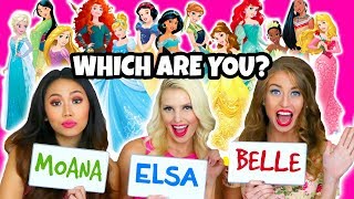 Which Disney Princess are You? Princess Personality Test. Totally TV.