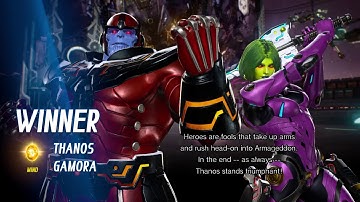 MARVEL VS CAPCOM INFINITE Thanos & Gamora (Arcade) I want Nebula