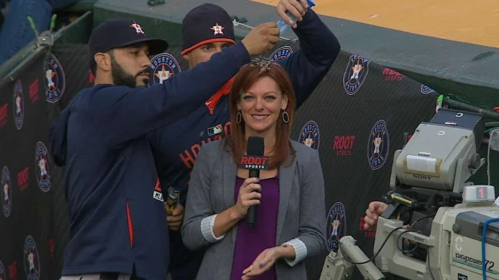 Morales keeps her cool as Astros have fun