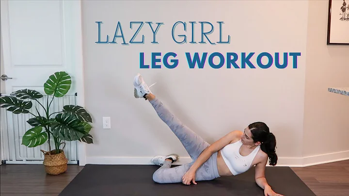 5 min LAZY GIRL SLIM LEGS WORKOUT l Lying Down Exercise Only!