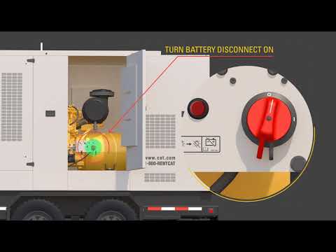 Cat® XQ425 Mobile Generator Start/Stop Training