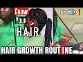 *UPDATED*MY ULTIMATE HEALTHY HAIR GROWTH ROUTINE| Moisture and Length Retention! + Using Grease