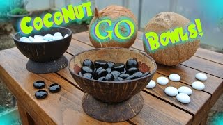 Crafting Go bowls from coconuts! by pocket83 77,692 views 7 years ago 7 minutes, 10 seconds