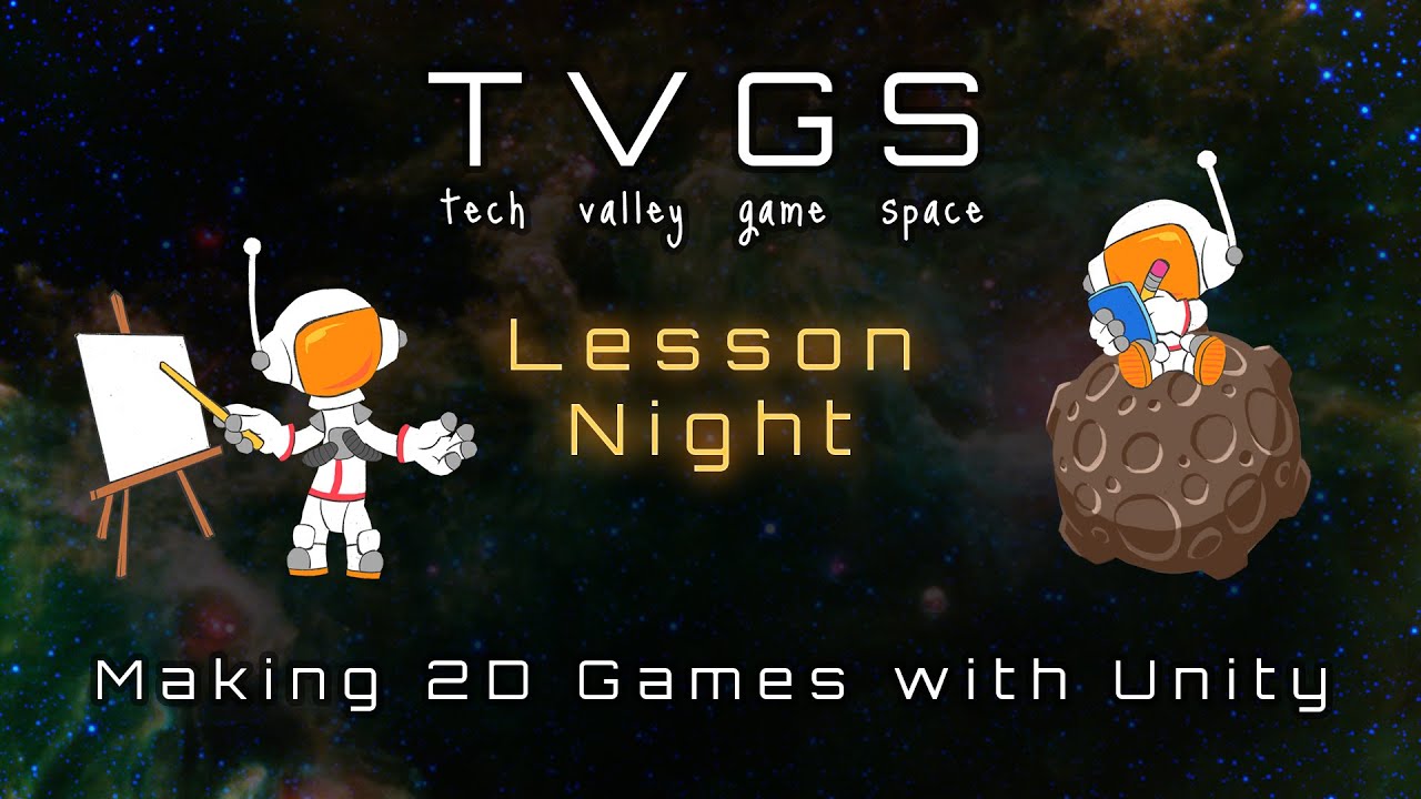 Lesson Night: Making 2D games with Unity - YouTube