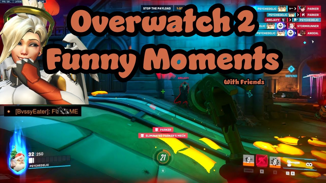 Overwatch 2 Funny moments with friends - YouTube