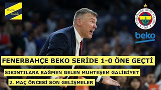 FENERBAHÇE BEKO MONACO SERİSİ ÖZEL YAYIN / LEANDRO BOLMARO İDDİALARI DOĞRU MU ?