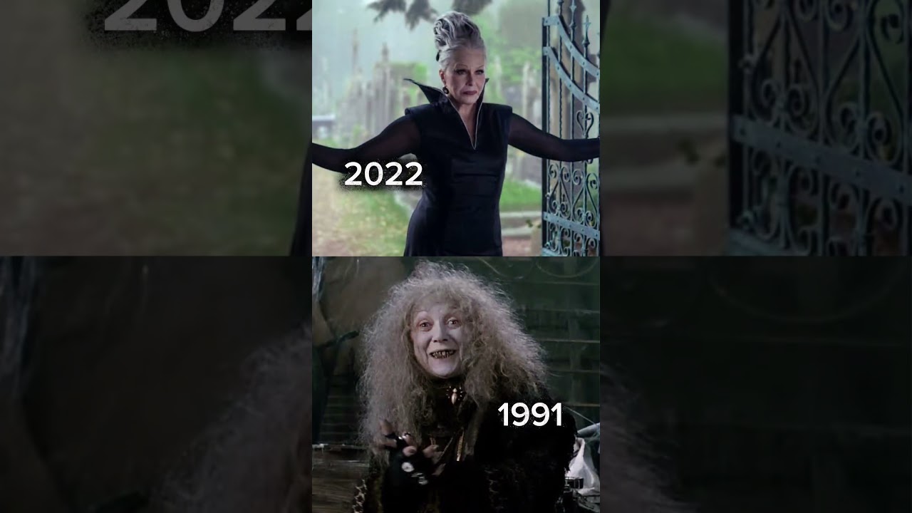 Addams Family Glow Up: 1991 vs 2022