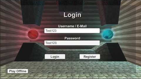 3D RPG-Game Project for Wii U [Part 4.1 - Account Registratrion (MMO)] [Unity] - by Cellenseres