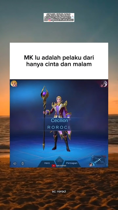 Ketika lu adalah pelaku dari