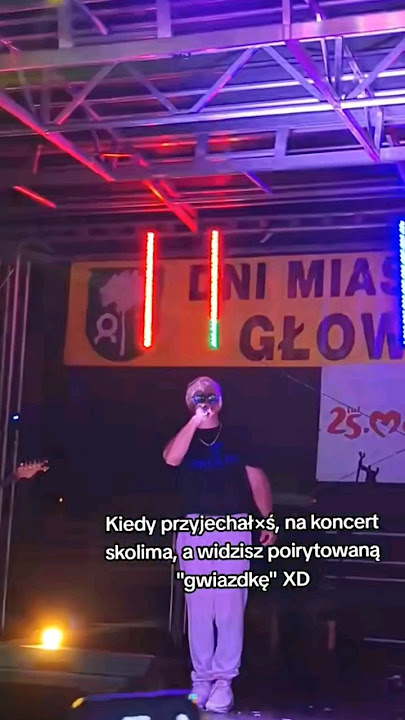 Skolim poirytowany sprzętem na koncercie #hit #muzyka #music #skolim #koncert #concert #live
