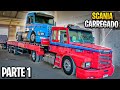 CARREGUEI O SCANIA 143 NA CARRETINHA DO 112 😍 PARTE 1/2