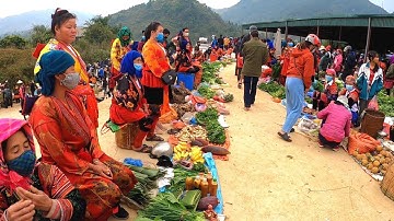 Nhộn Nhịp Chợ Phiên Vùng Cao Những Ngày Giáp Tết | Chợ Tết 2022 | TNVC #3