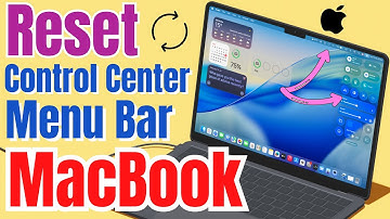 How to Reset Control Center and Menu Bar on MacBook (macOS Tahoe)