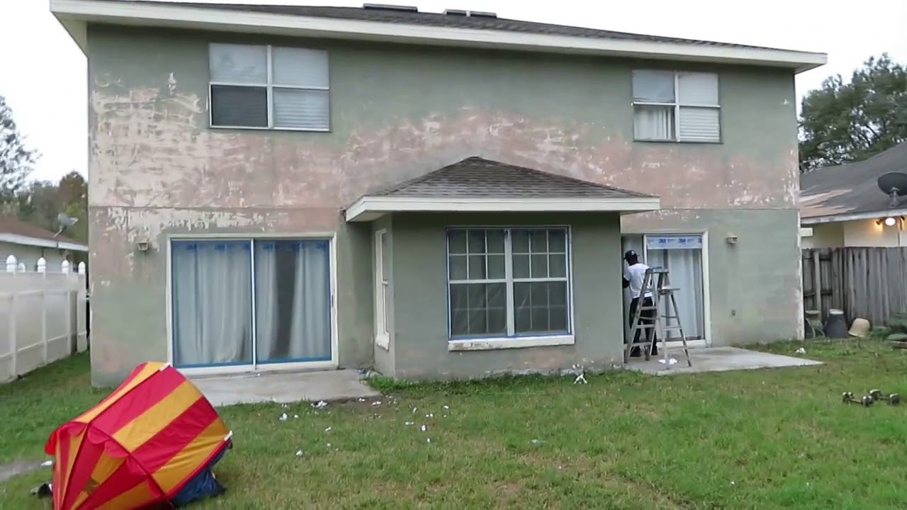 Orlando Exterior house painting company in Wyndham Lakes Orlando Fl