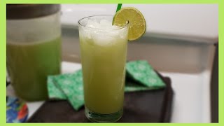 Agua Fresca de Melon y Pepino ( Honey Dew and Cucumber Drink)