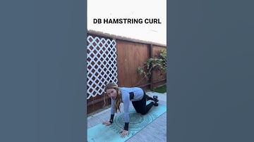 Dumbbell Hamstring Curl
