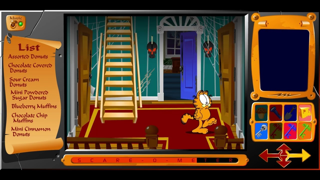 Garfield Scary Scavenger - Garfield Games