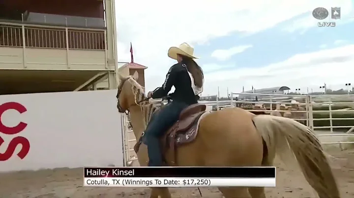 Hailey Kinsel  2024 Calgary Stampede Semi-Finals