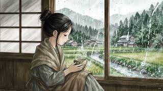 🌧️ A Quiet Rainy Day Alone in the Countryside | Slow Living Farmer Girl | Ghibli-Inspired Cozy Anime