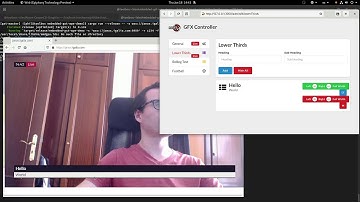 Web-augmented video overlays with WPEWebKit and GStreamer